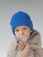 KNIT BEANIE NORDIC BLUE