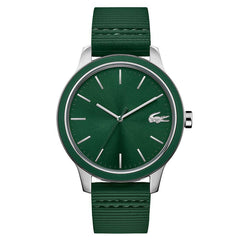 Lacoste 12.12 Green Silicone Band Men's Watch - 2011085
