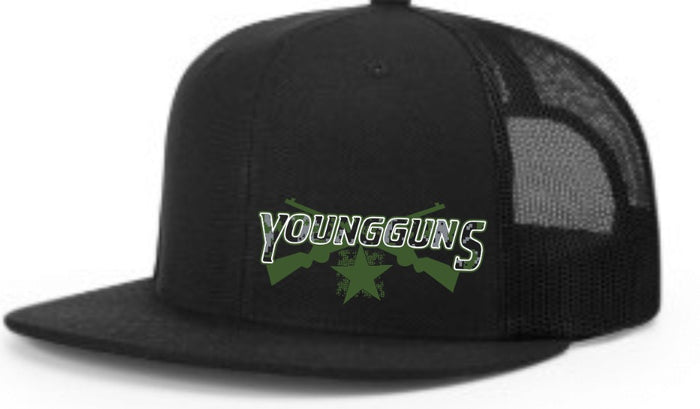 Richardson Acrylic-Wool Blend Flatbill Trucker  511 YoungGuns Boys