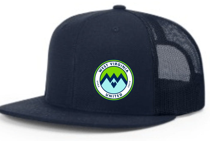 Richardson Acrylic-Wool Blend Flatbill Trucker. 511
