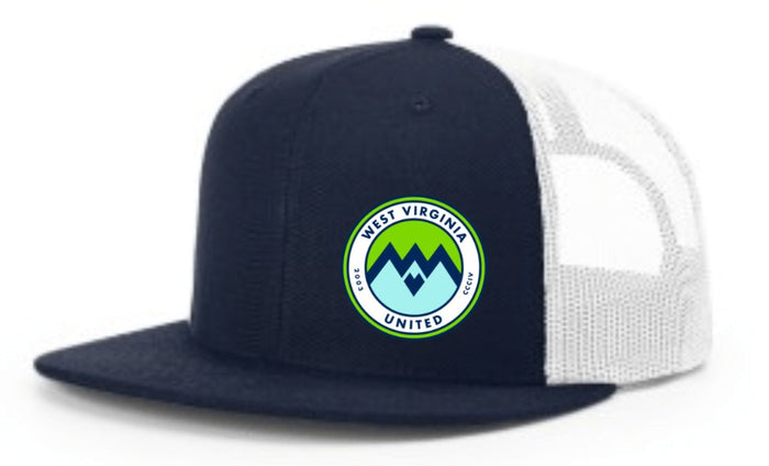 Richardson Acrylic-Wool Blend Flatbill Trucker. 511