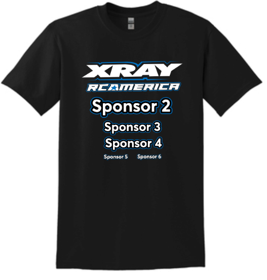 Xray RCAmerica Short Sleeve Tee Gildan 8000