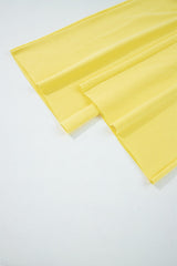 Yellow Cream Drop Shoulder Crop Pullover Drawstring Wide Leg Pants Set